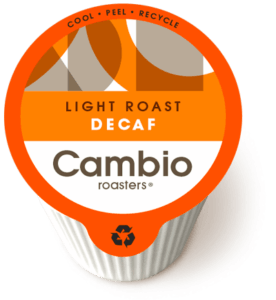 Cambio Light Roast Decaf Coffee Pods