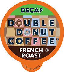 Double Donut Coffee French Roast Decaf