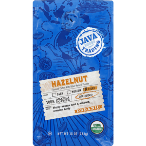 Java Trading Company Organic Hazelnut Ground Coffee