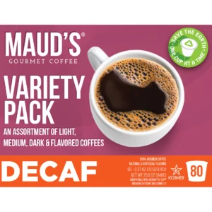 Maud's Gourmet Decaf Coffee Pods