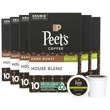 Peet's Coffee Decaf House Blend K-Cup