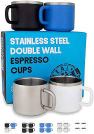 Amazon Choice Stainless Steel Espresso Cups