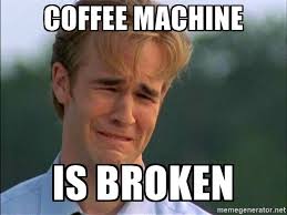 Machine Is Broken