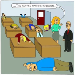 When The Coffee Machine Is Broken