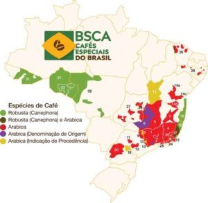 Coffee Growing Regions Of Brazil