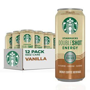 Starbucks Doubleshot Energy Vanilla Flavor