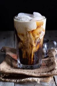Vanilla Sweet Cream Cold Brew With Caramel Drizzle