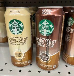 How Much Caffeine In Starbucks Doubleshot 15 oz