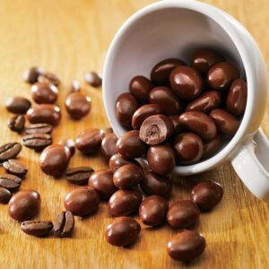 Dark Chocolate Covered Espresso Beans Serving Size.