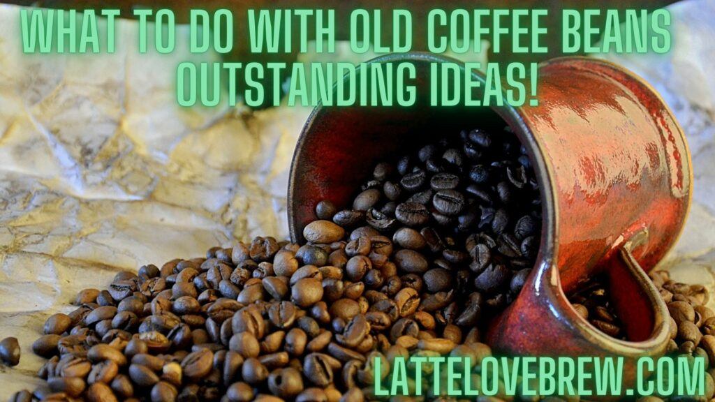 What To Do With Old Coffee Beans Outstanding Ideas!