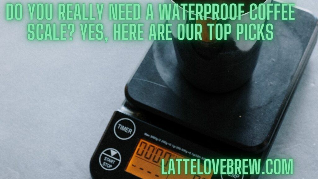 Do You Really Need A Waterproof Coffee Scale Yes, Here Are Our Top Picks