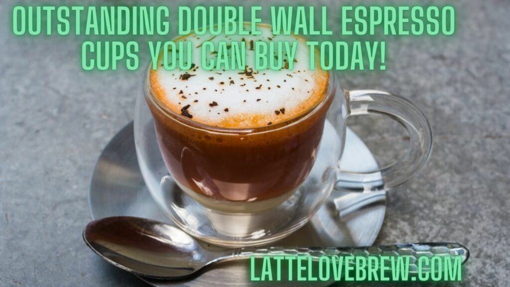 Outstanding Double Wall Espresso Cups You Can Buy Today!