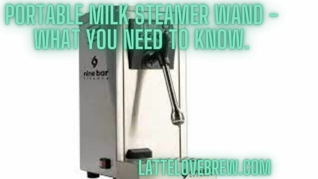 Portable Milk Steamer Wand - What You Need To Know