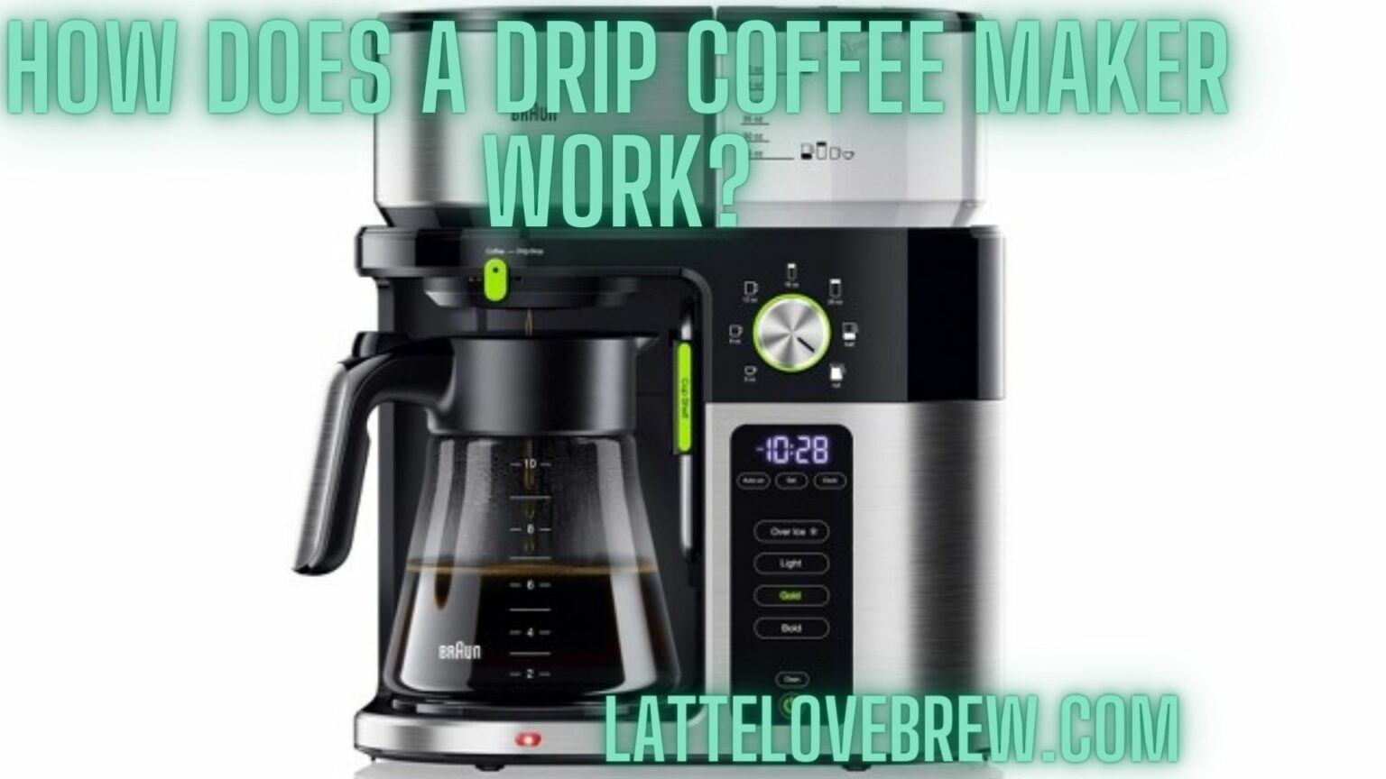 How Does A Drip Coffee Maker Work? Latte Love Brew