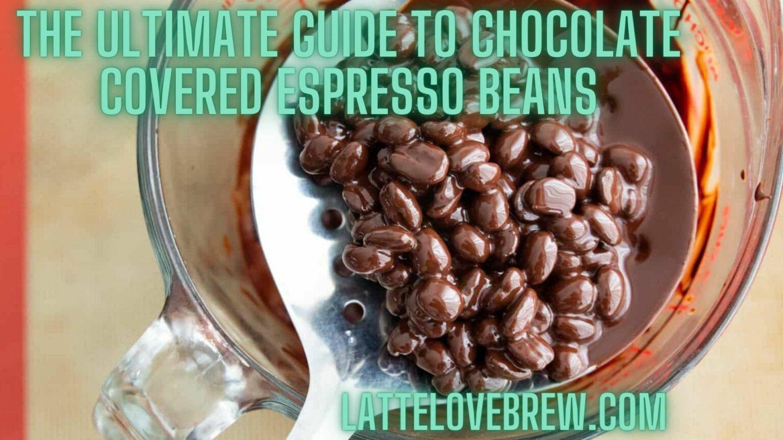 are chocolate espresso beans good for you