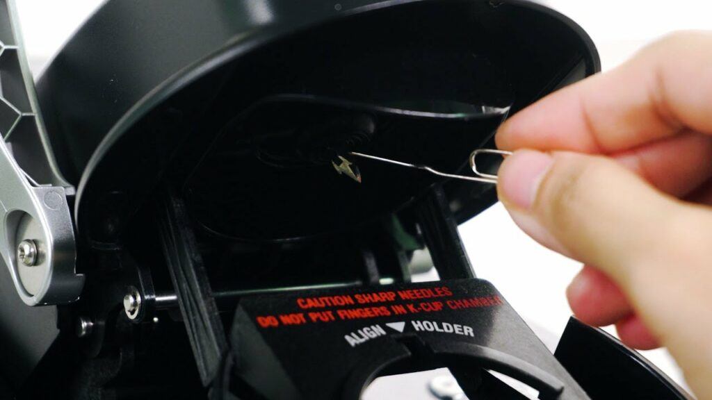 Keurig Clogged Needle How To Clean Needle With Paper Clip Latte