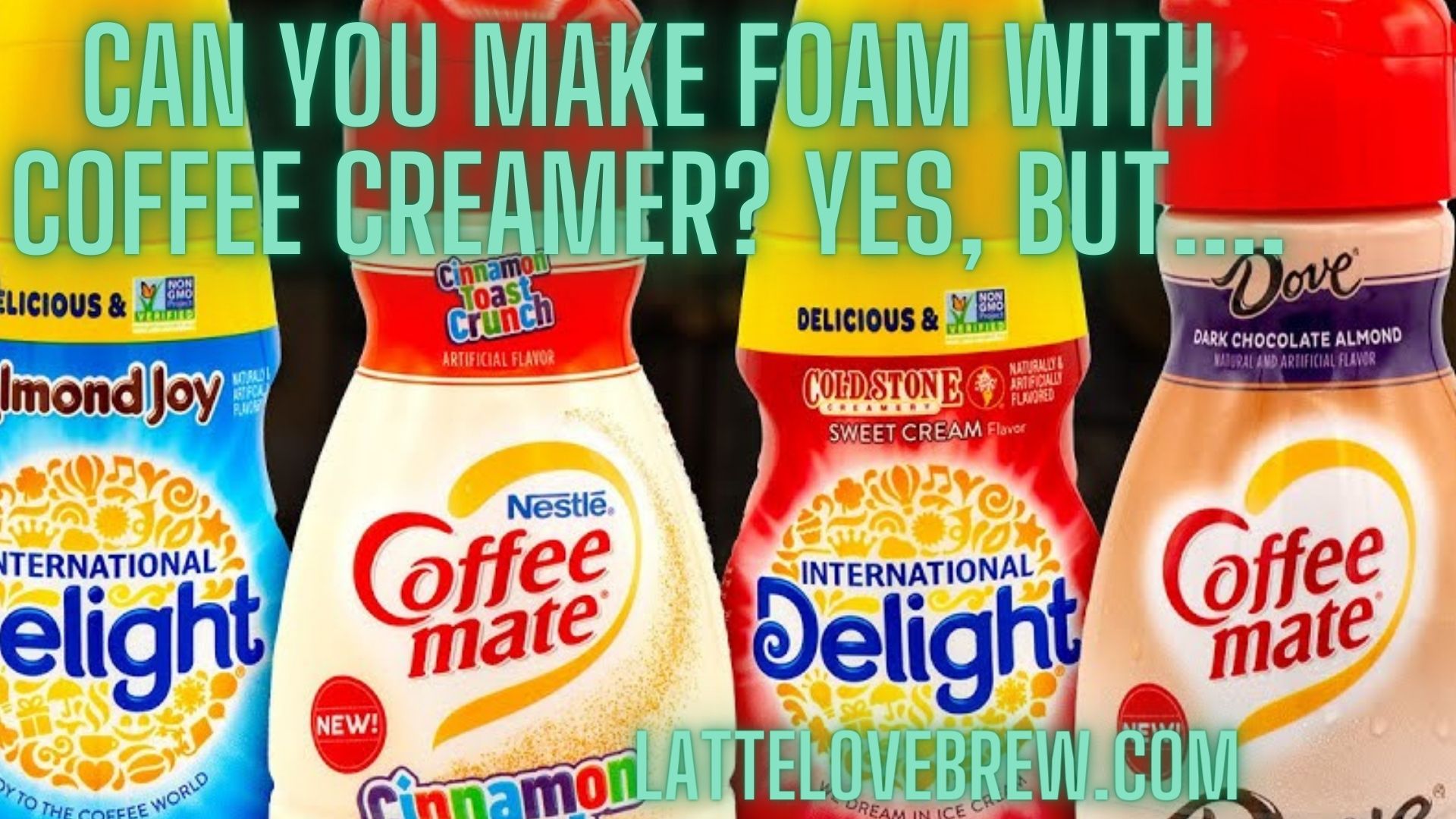 Use Any Coffee Creamer to Make Cold Foam! - Six Clever Sisters