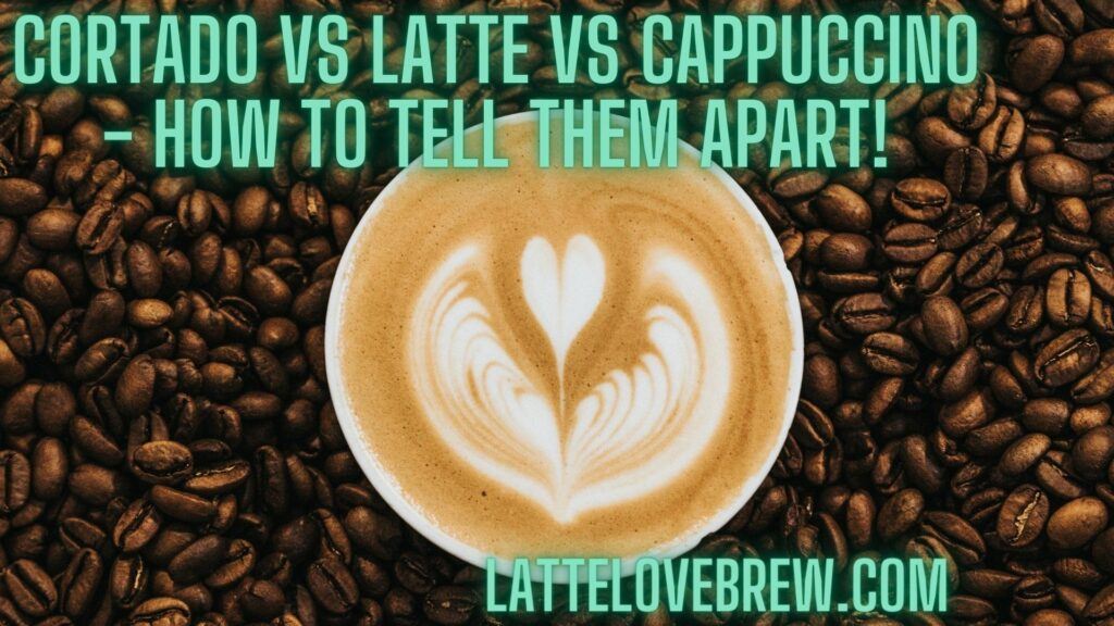 Cortado Vs Latte Vs Cappuccino - How To Tell Them Apart!
