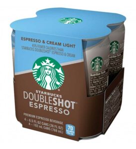 Starbucks Doubleshot Espresso Light Calories