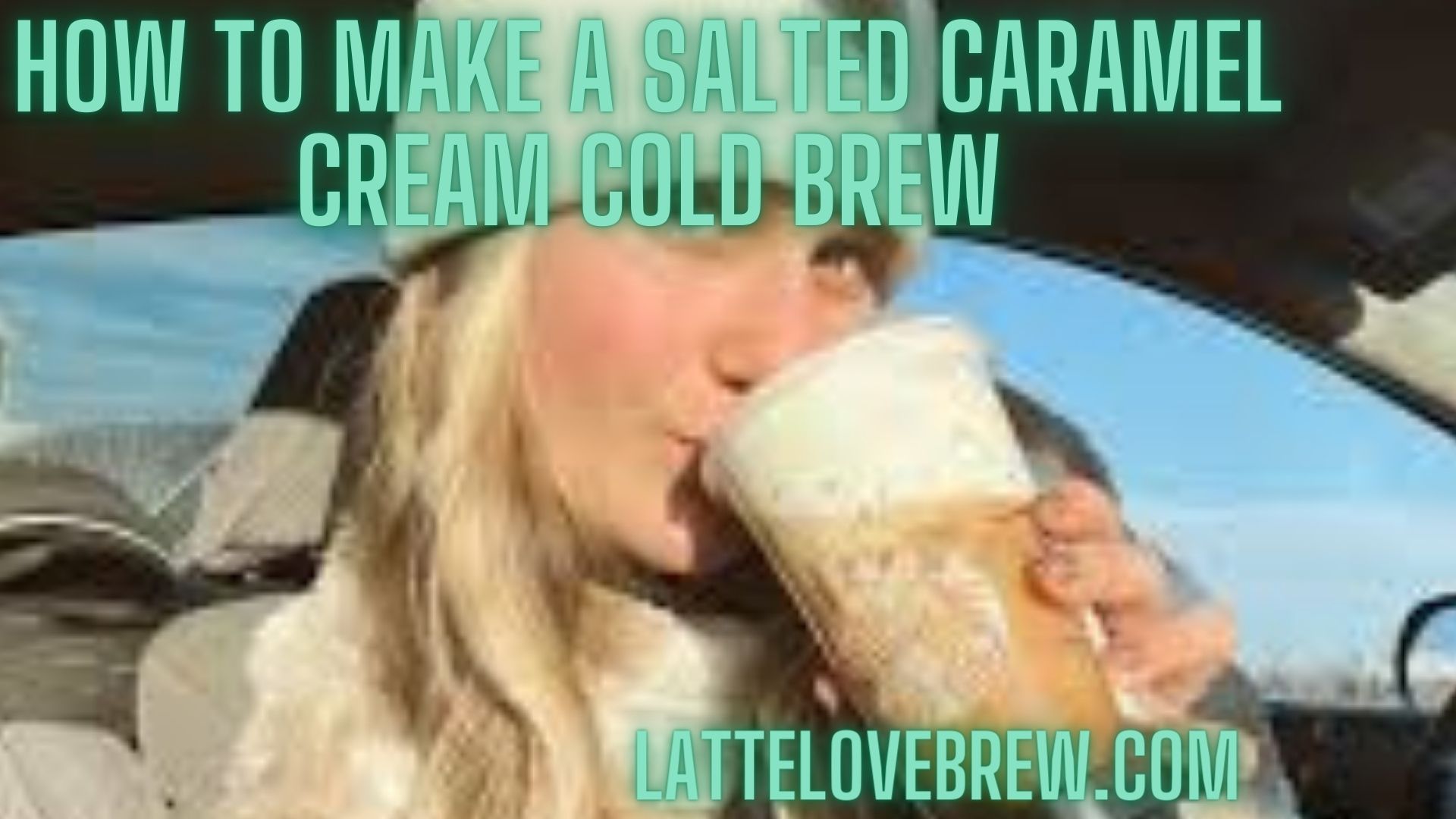 How To Make A Salted Caramel Cream Cold Brew